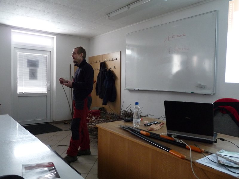 Tým Arbonet při konzultaci